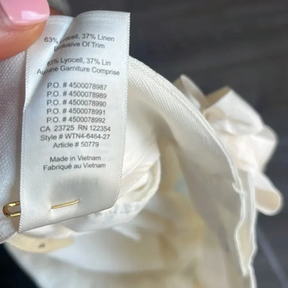 NEW Aritzia Wilfred linen blend Allant Pants